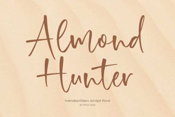 Almond Hunter: The Font That Elevates Your Brand’s Visual Voice