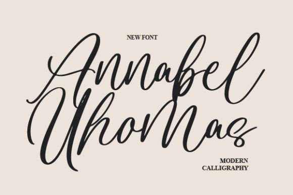 Annabel Thomas: A Font That Elevates Your Brand