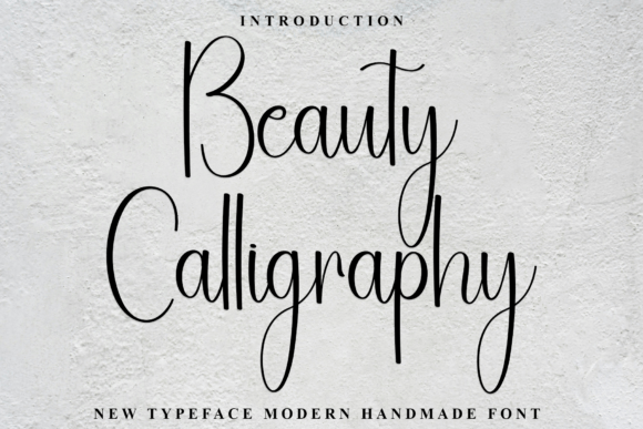 Beauty Calligraphy: A Script Font for Warm, Approachable Digital Design