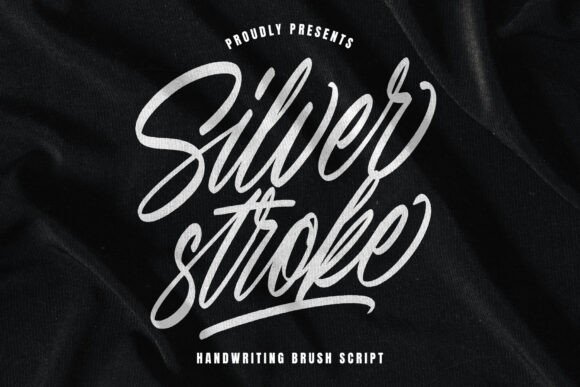 Branding with Silver Stroke: A Designer’s Take on a Dynamic Script Font