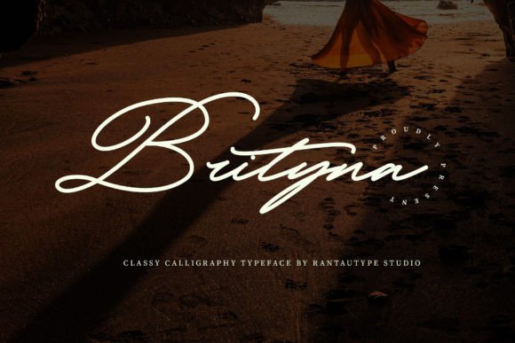 Brityna: A Script Font That Breathes Life Into Your Creations