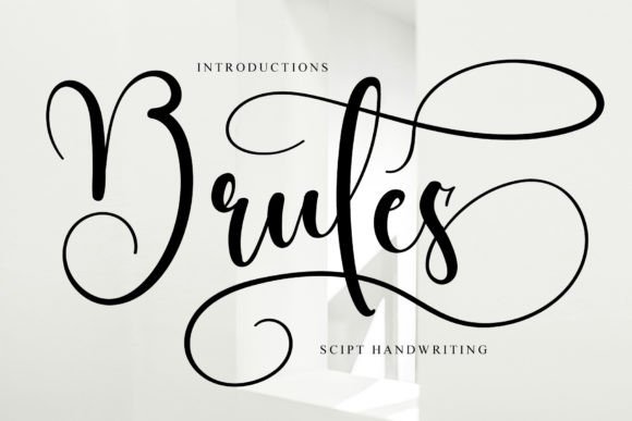 Brutes: A Script Font That Adds Elegance to Your Campaigns