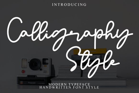Calligraphy Style: A Warm Font for Digital Branding