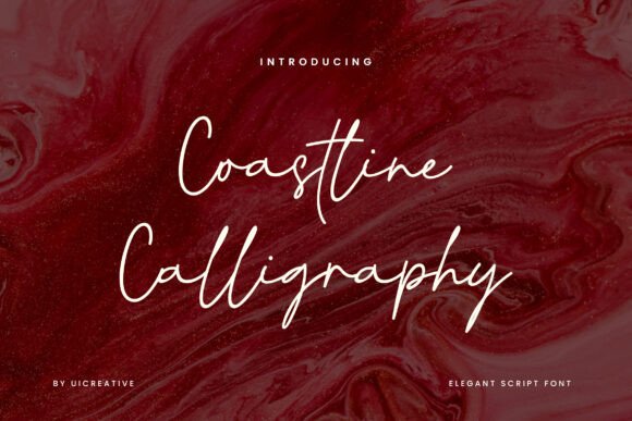 Coastline Calligraphy