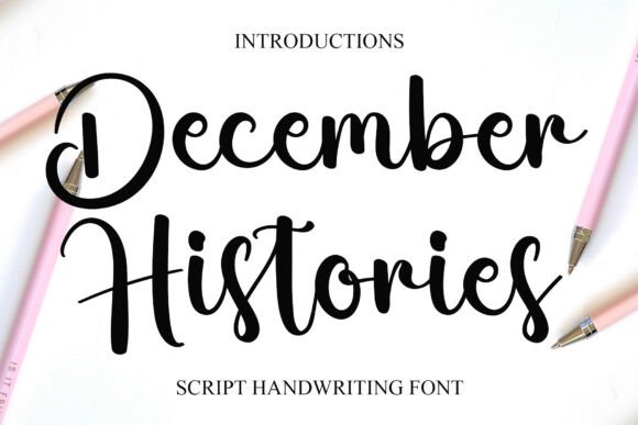 December Histories: A Font That Adds Elegance to Digital Design