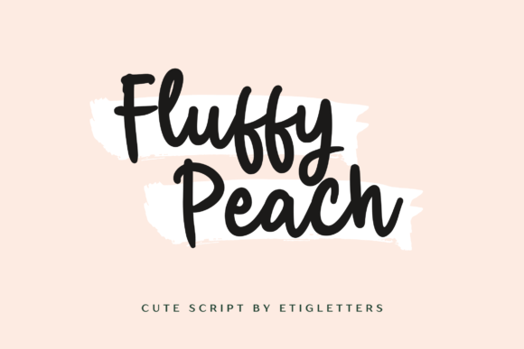 Fluffy Peach Font for Web Design