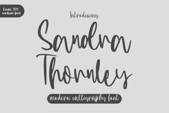Font That Makes Your Brand Stand Out: Sandra Thornley