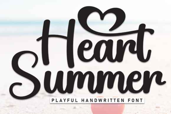 Heart Summer: A Script Font for Editorial Elegance