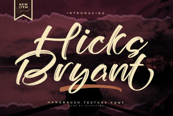 Hicks Bryant: A Font That Breathes Life into Your Handmade Creations