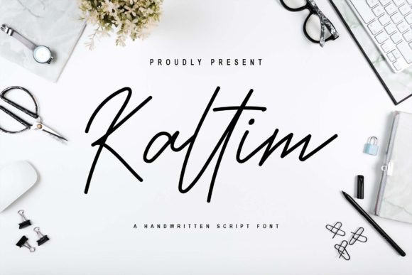 Kaltim: A Script Font That Elevates Campaigns