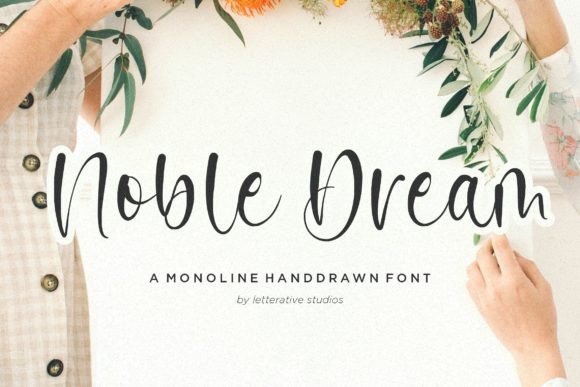 Noble Dream: Elevate Your Brand with a Timeless Script Font