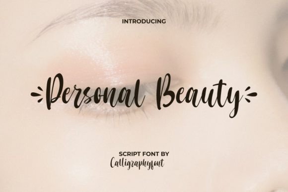 Personal Beauty: A Script Font for Editorial Elegance