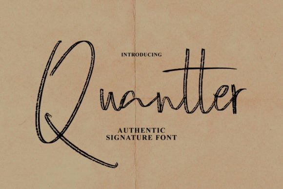 Quantter Font for Editorial Design and Creative Projects