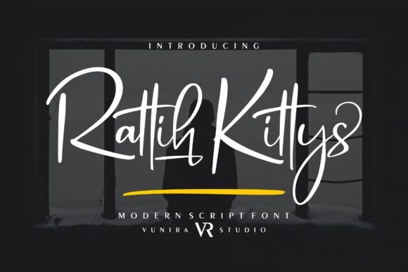 Rattih Kittys: A Font for Digital Design Magic