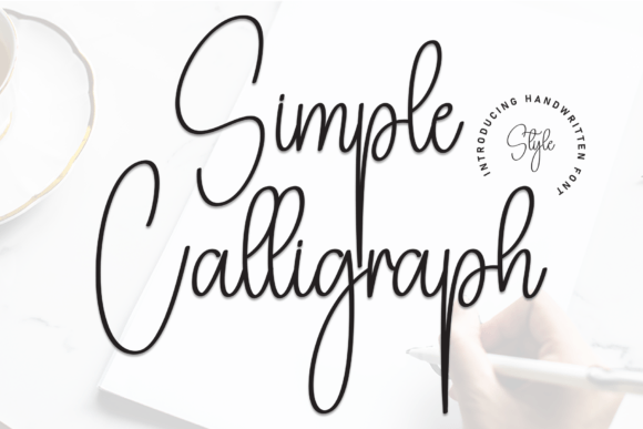 Simple Calligraph: Elevating Campaigns with Artful Typography