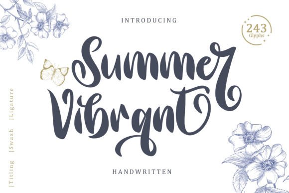 Summer Vibrant: The Font That Boosted My Bakery’s Brand