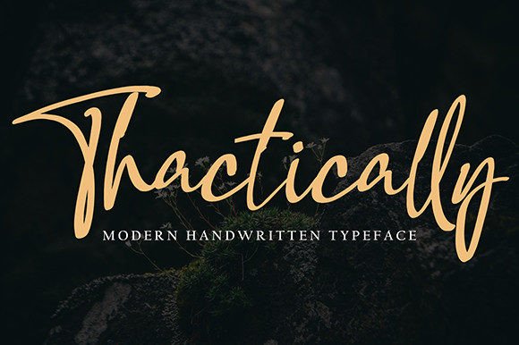 Thactically: A Font That Adds Personality to Branding