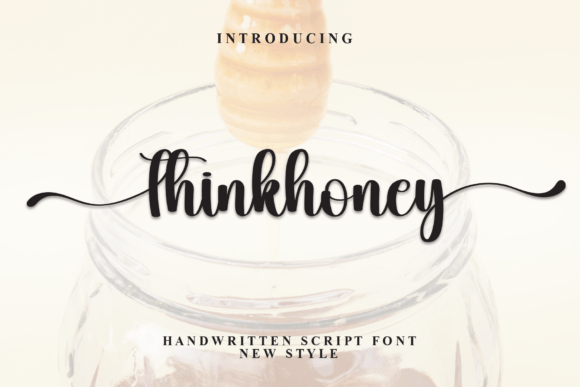 Thinkhoney: The Script Font That Elevates Your Digital Brand