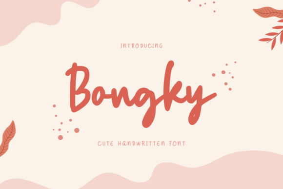 Transform Your Brand with Bongky Script Font