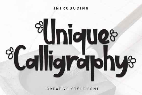 Unique Calligraphy: A Font That Speaks with Personality