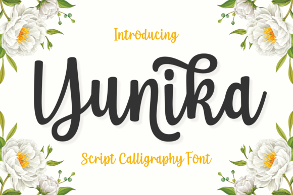 Yunika: A Graceful Script Font for Your Brand